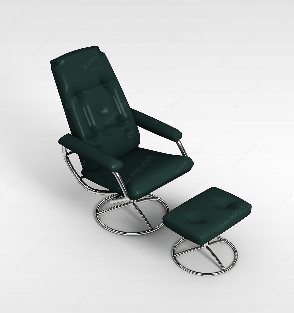分离式躺椅3D模型