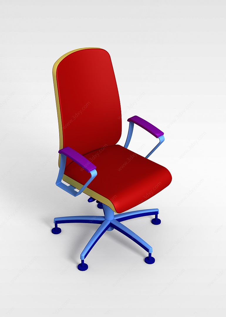 经典办公椅3D模型