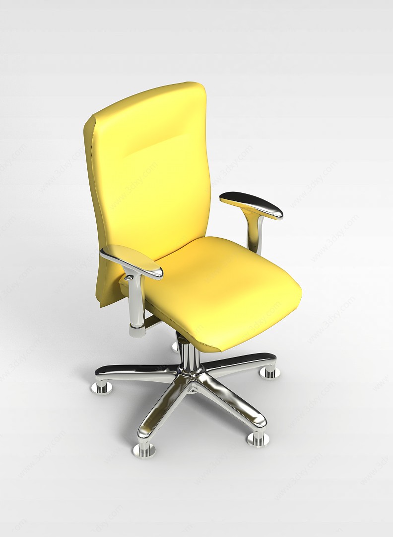舒适办公椅3D模型