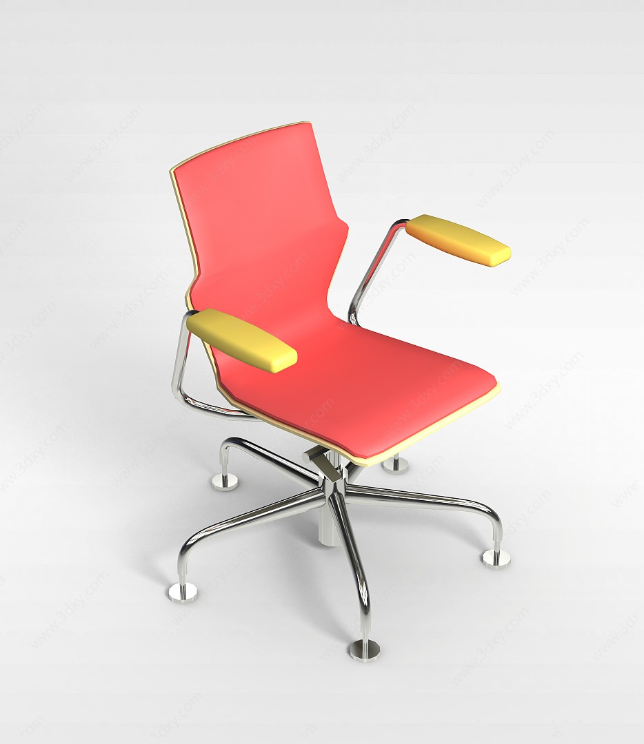 实用办公椅3D模型