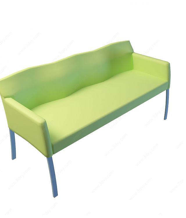 绿色环保椅3D模型