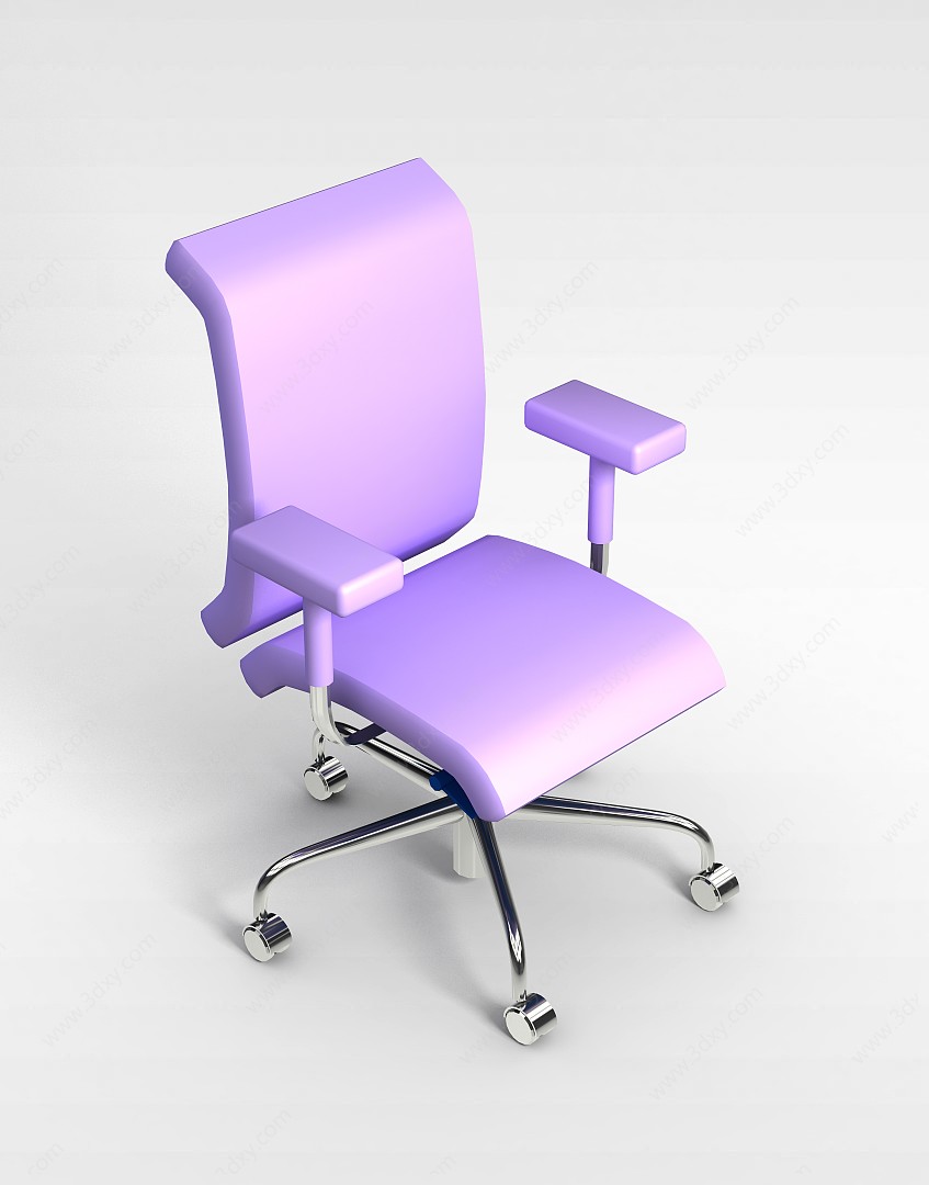 温馨办公椅3D模型