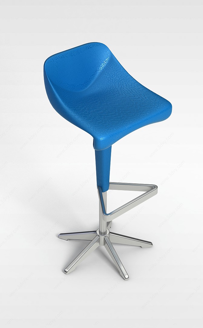 休闲吧椅3D模型