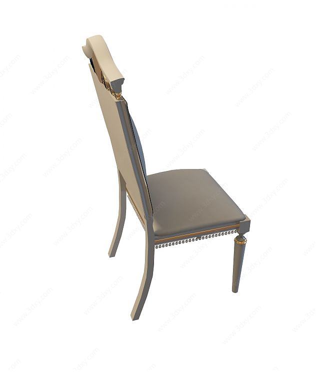 家庭餐椅3D模型