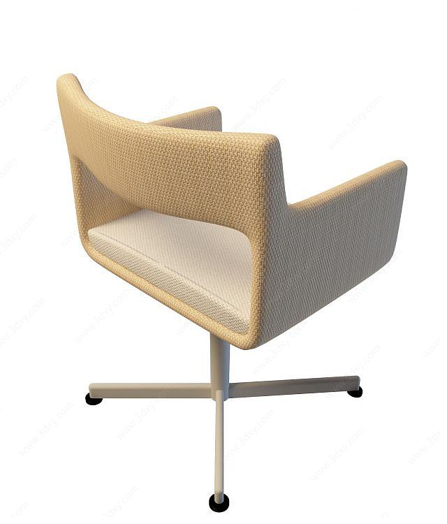 时尚卧室椅子3D模型