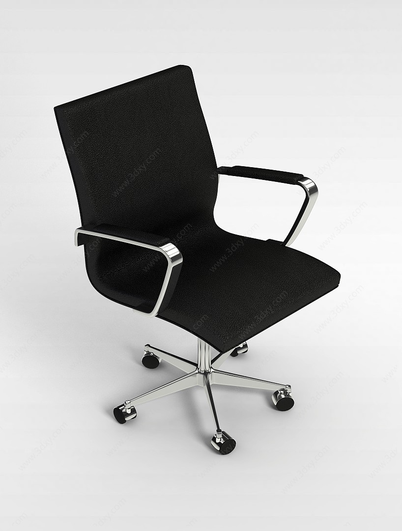 普通办公椅3D模型