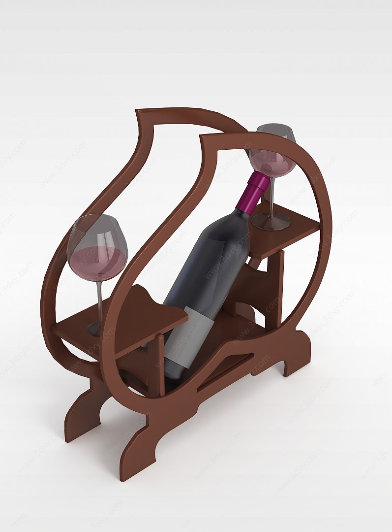 酒瓶3D模型