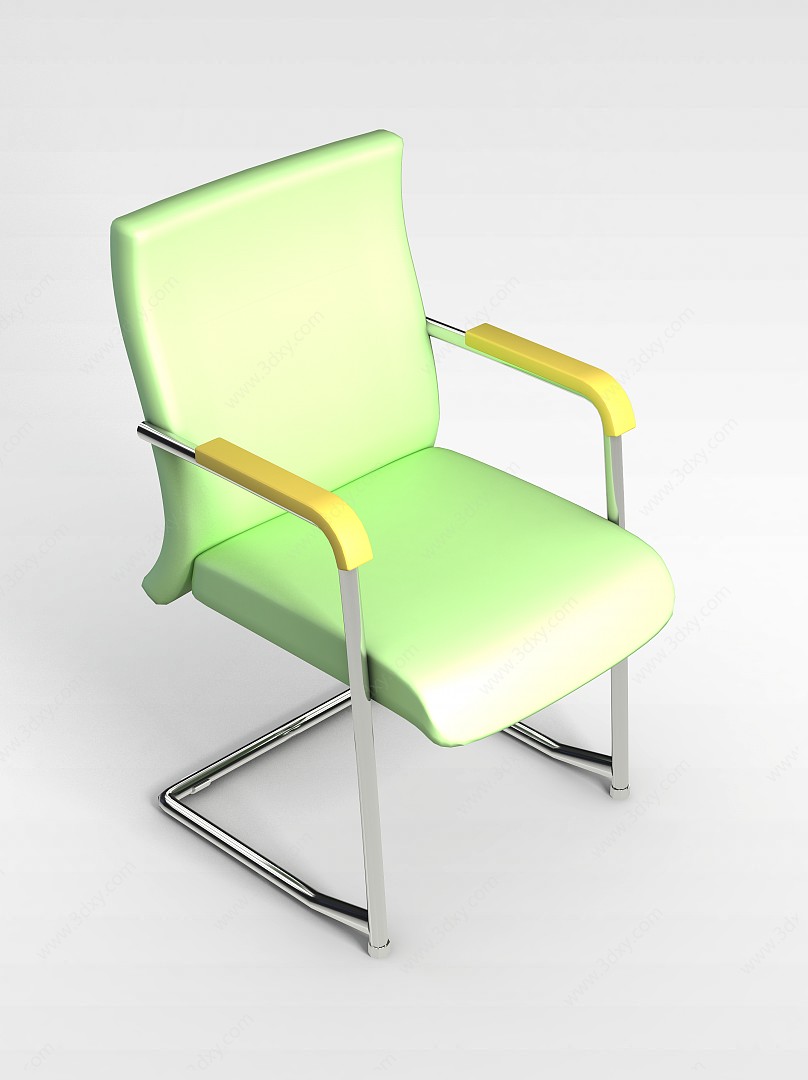 布艺办公椅3D模型