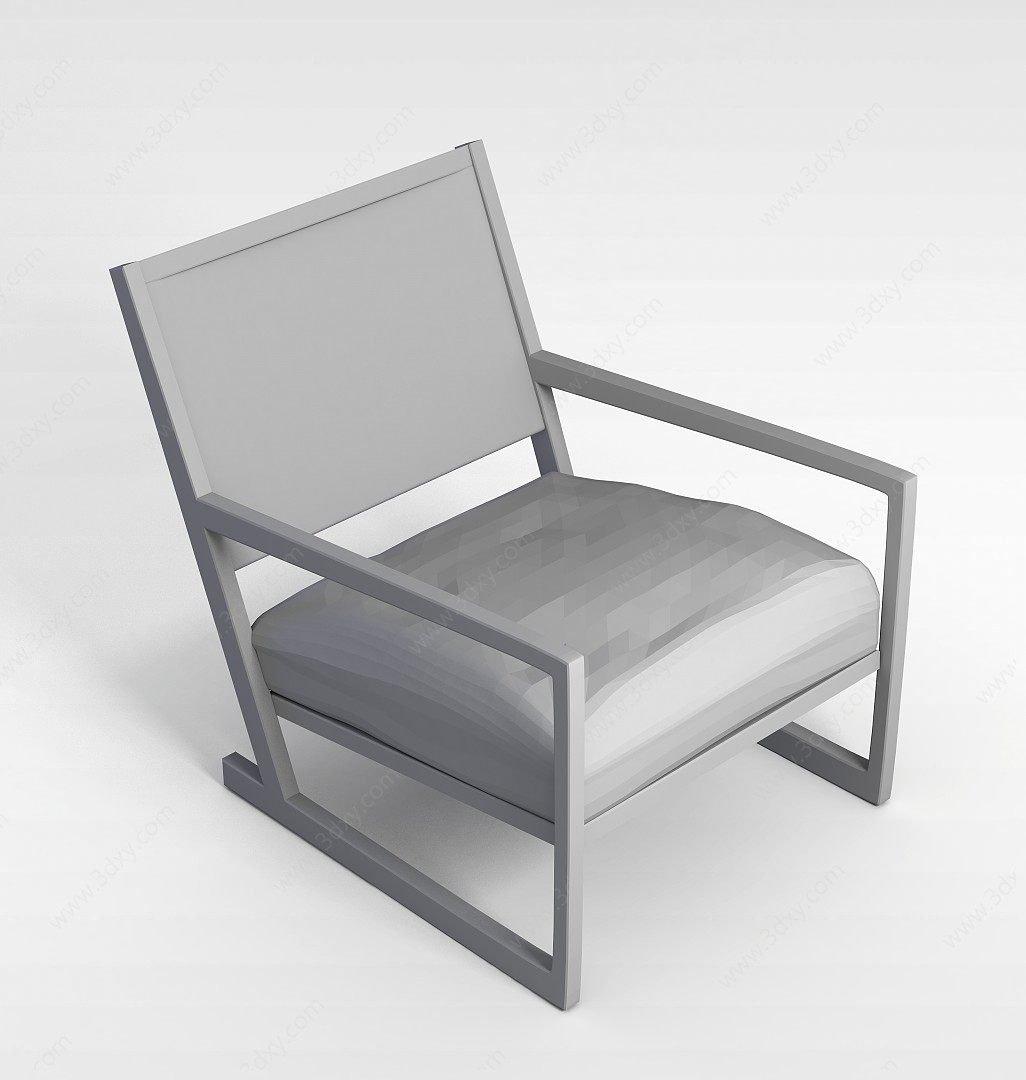 舒适休闲椅3D模型