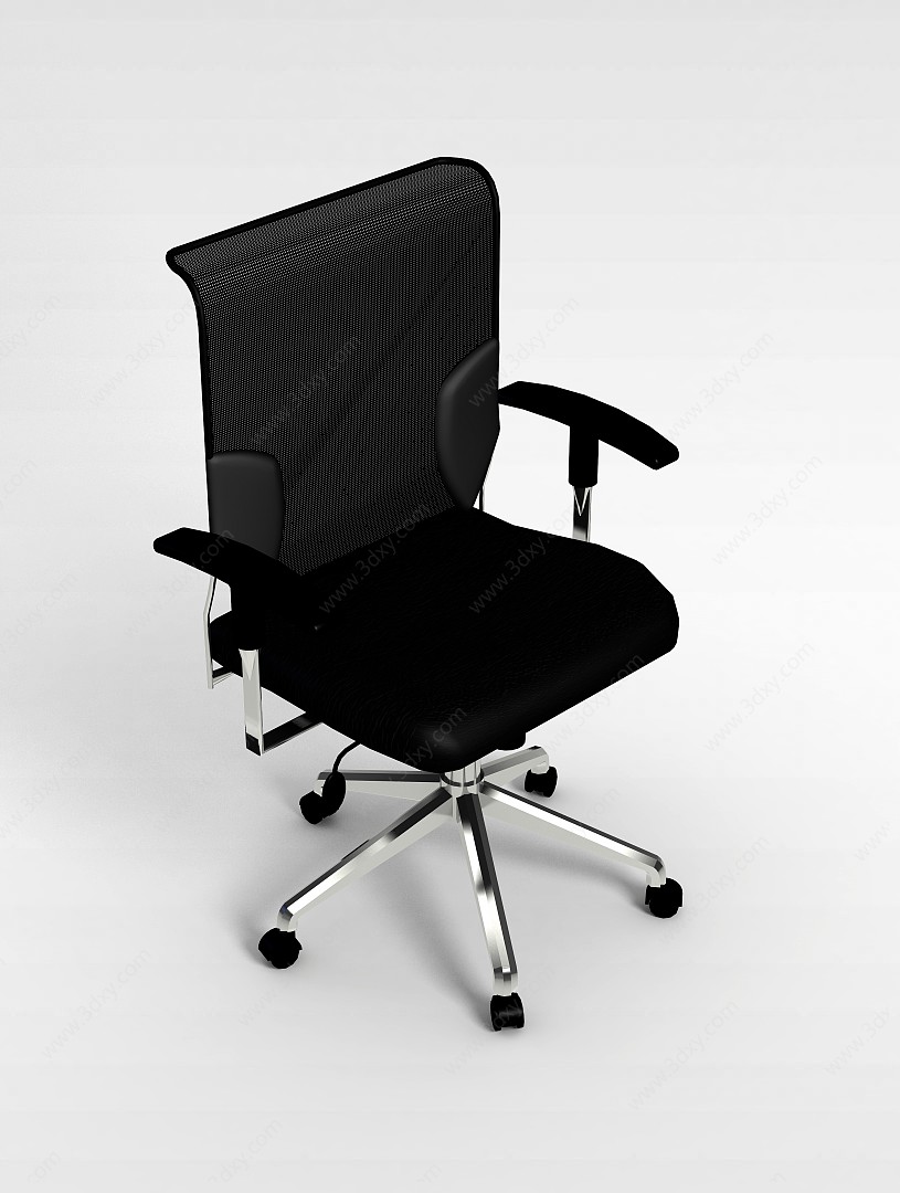 舒适型办公椅3D模型