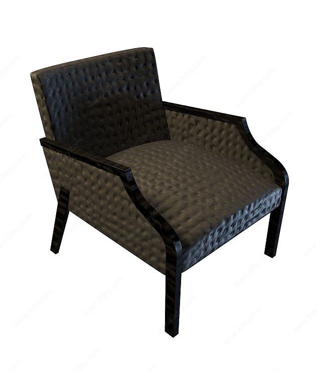 欧式沙发椅3D模型