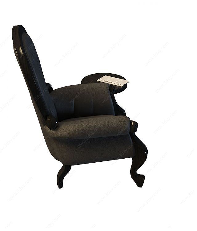高档沙发椅3D模型