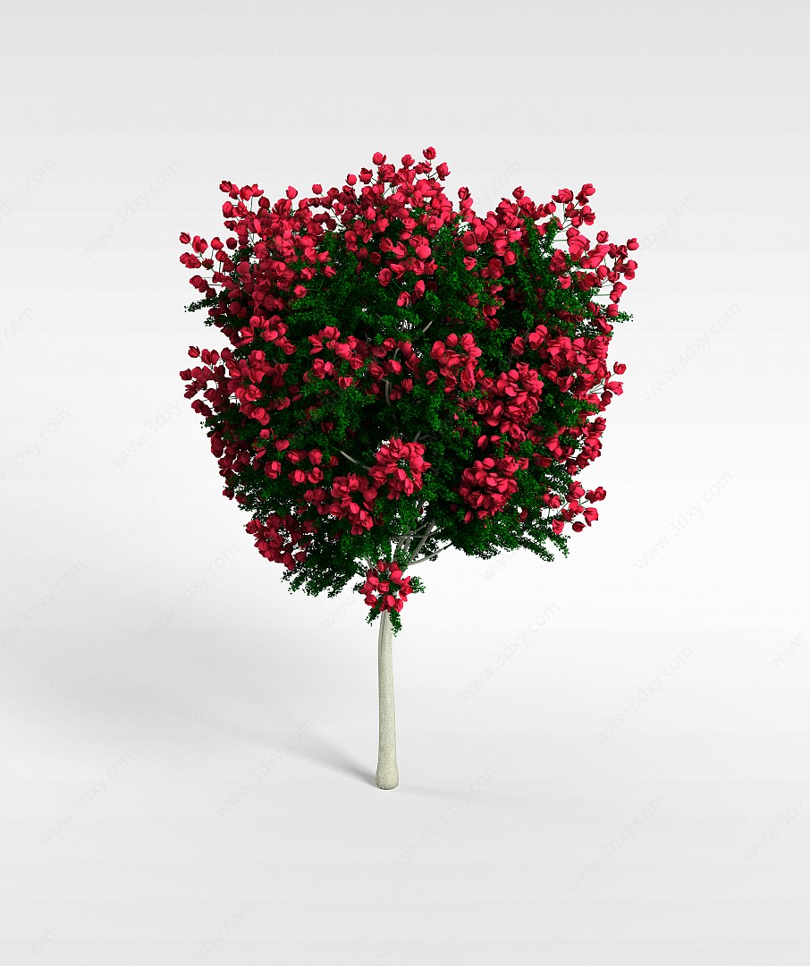 仿真花树3D模型