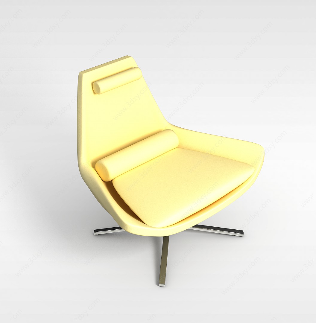 时尚休闲椅3D模型
