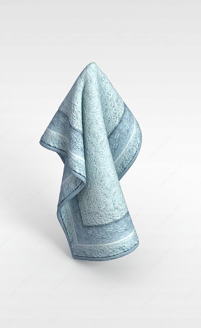 毛巾3D模型