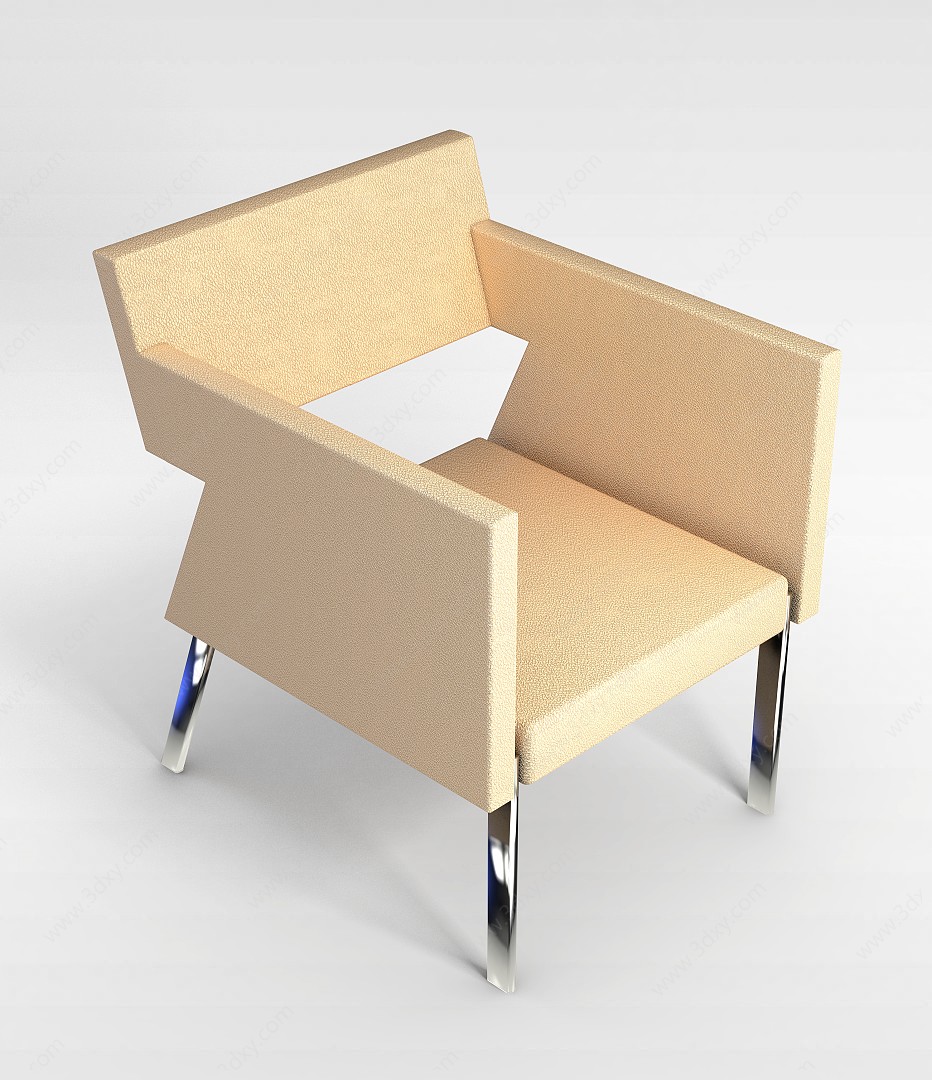 现代时尚椅3D模型