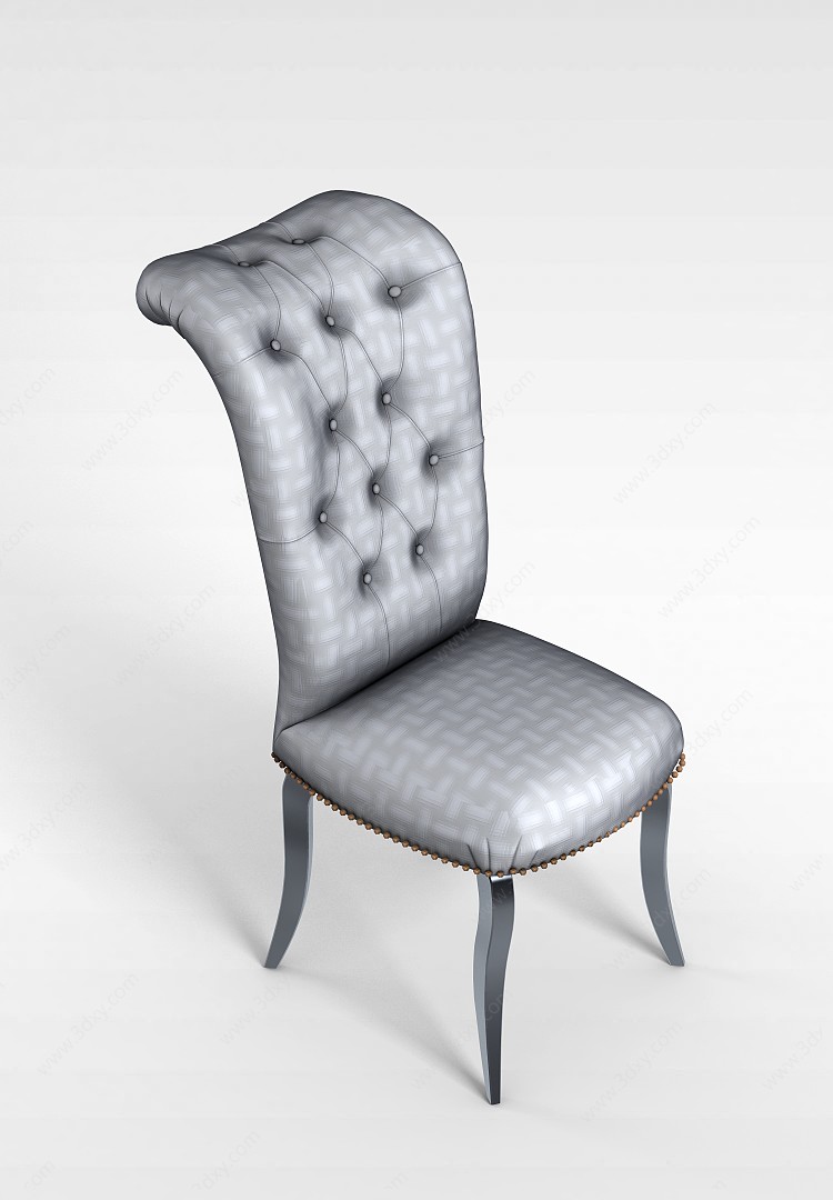 拉扣沙发椅3D模型