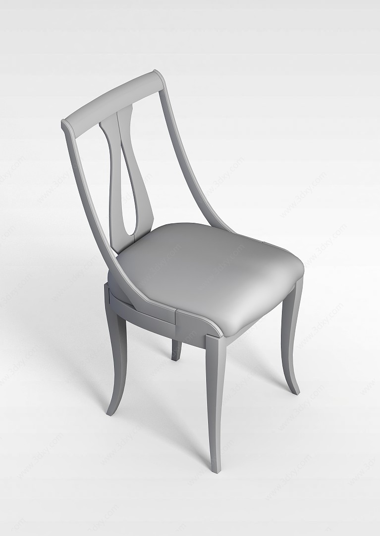 客厅餐椅3D模型