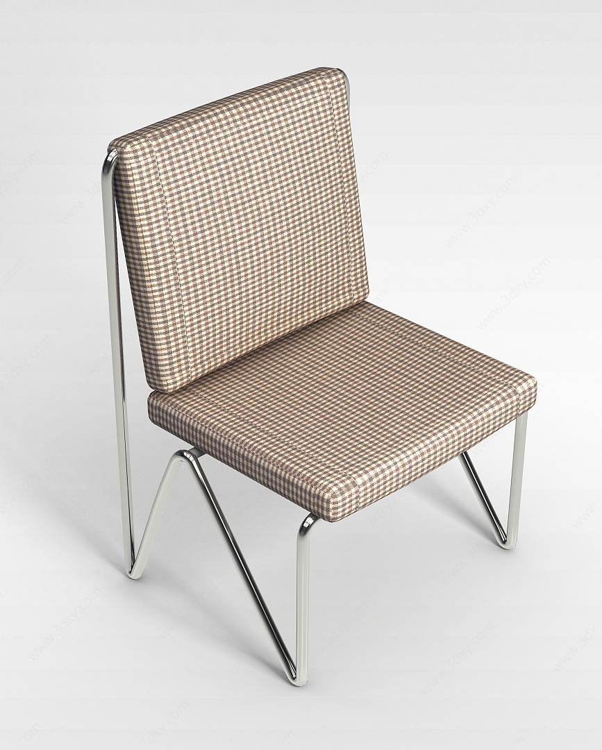 布艺休闲椅3D模型