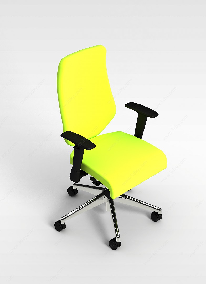 休闲办公椅3D模型