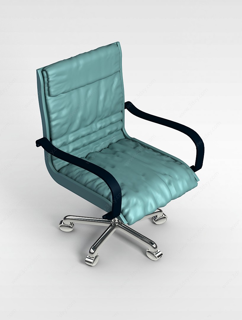 软包办公椅3D模型