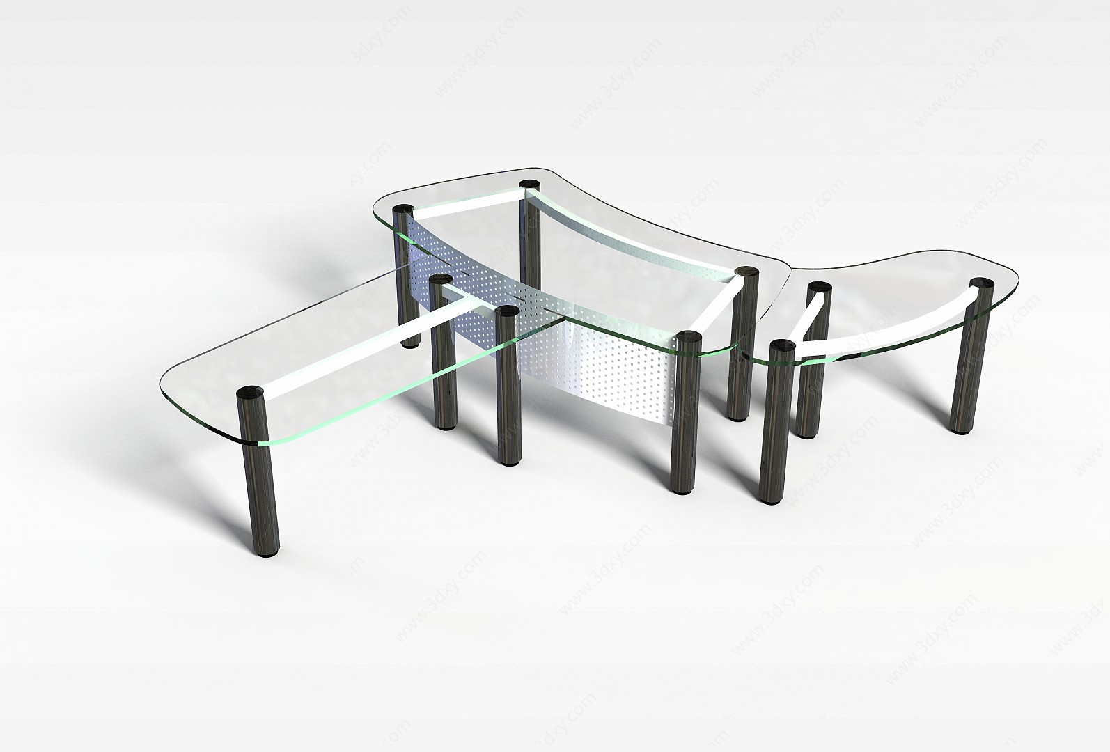 铁艺桌3D模型