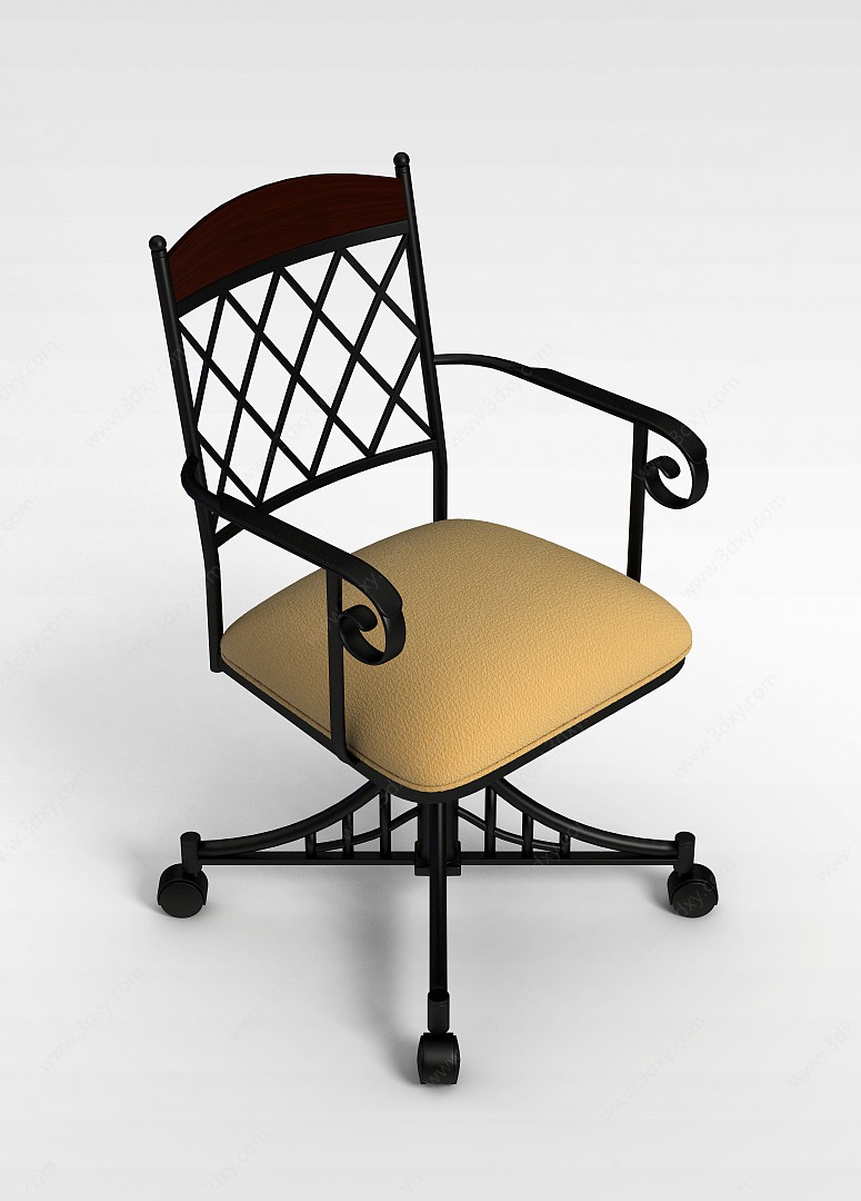 家用办公椅3D模型