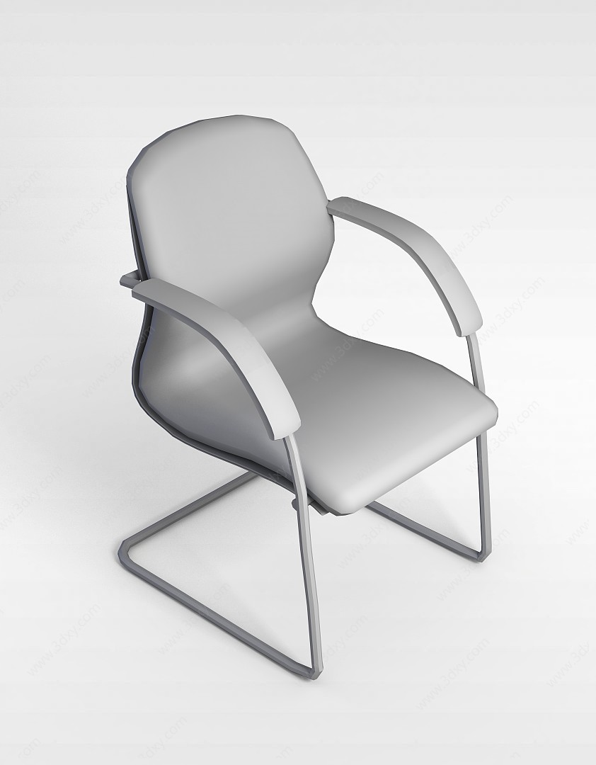 舒适弓形椅3D模型