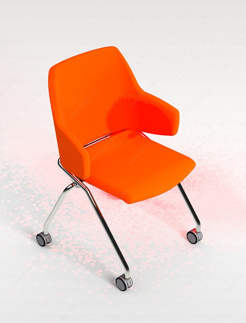 移动休闲椅3D模型