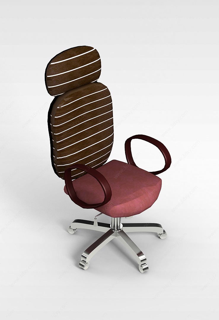 高背电脑椅3D模型