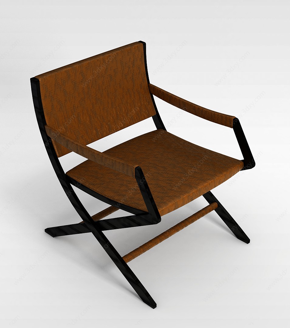 休闲交椅3D模型