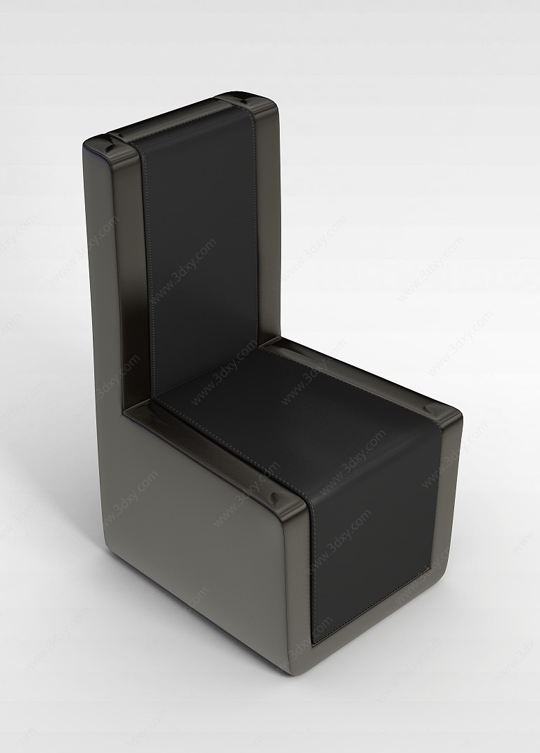 高档商务椅3D模型