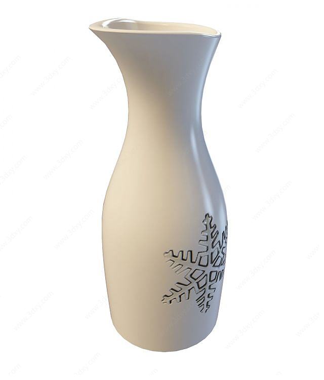 瓷器花瓶3D模型