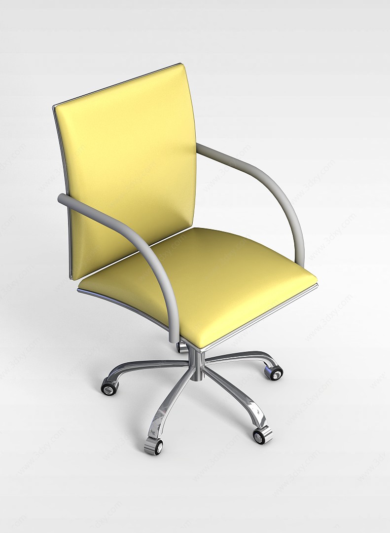 简约办公室转椅3D模型