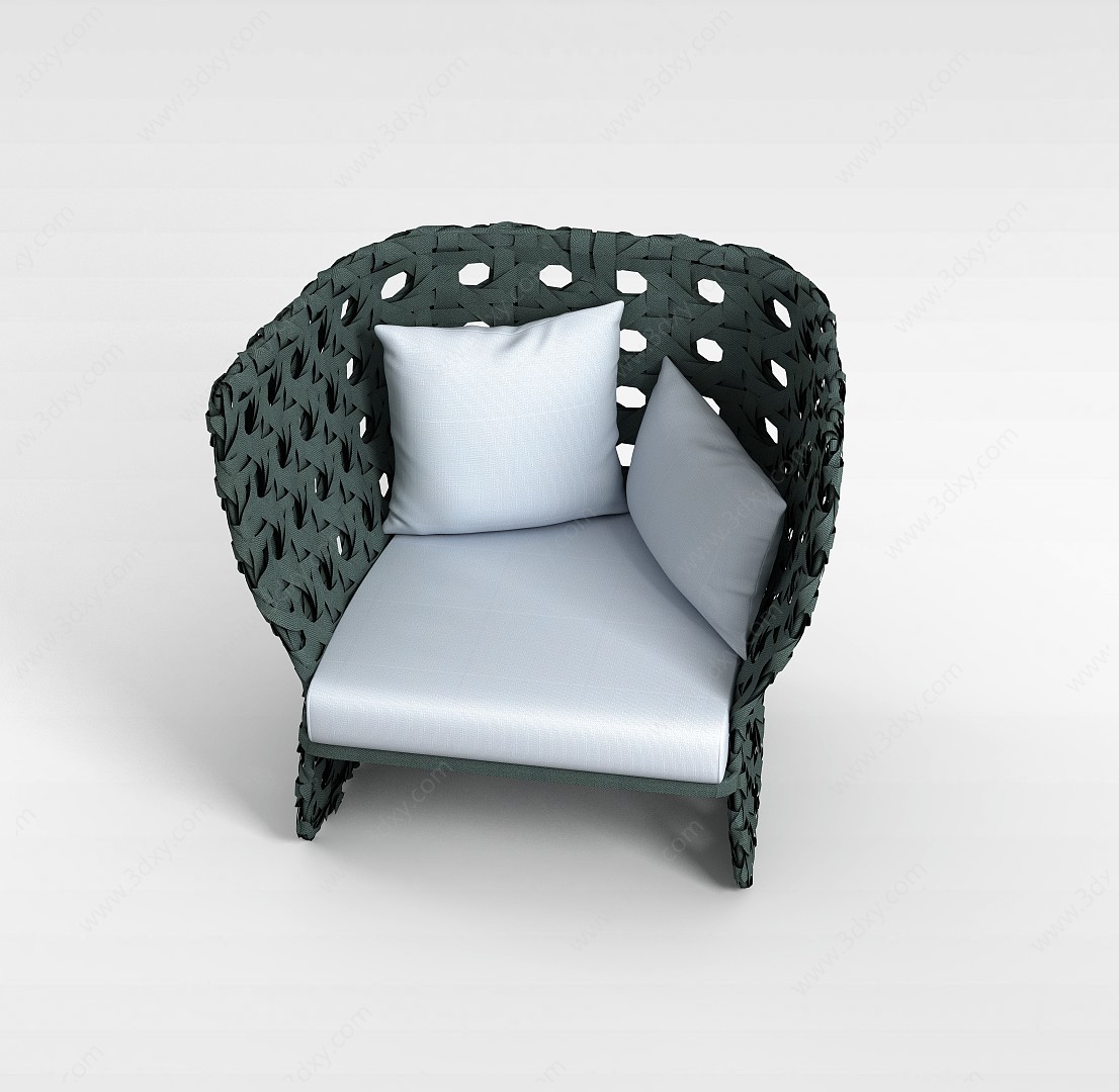 创意阳台椅3D模型