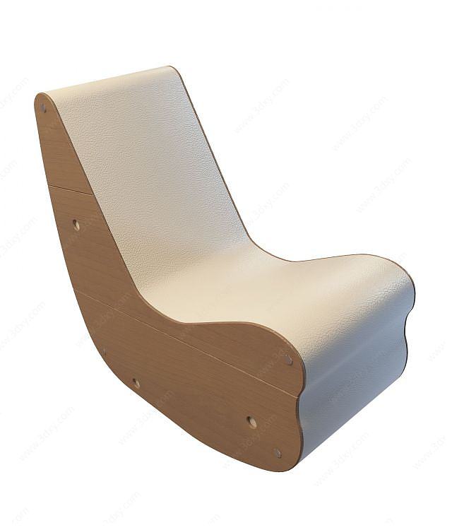 造型休闲椅3D模型