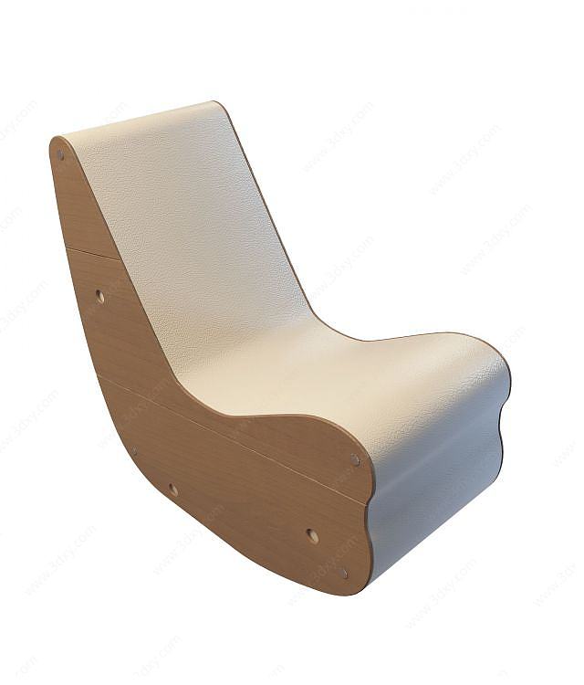 娱乐会所休闲椅3D模型