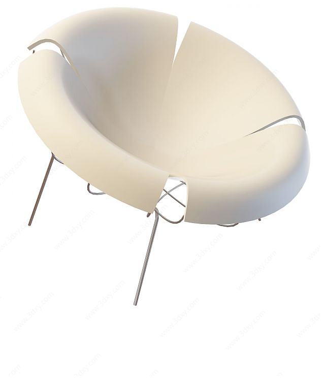 个性创意椅3D模型