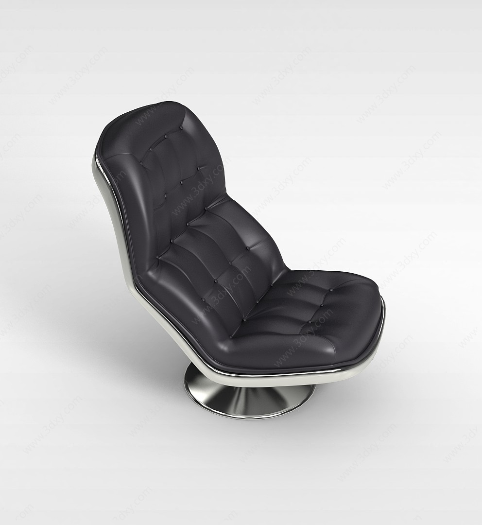 豪华办公休闲椅3D模型