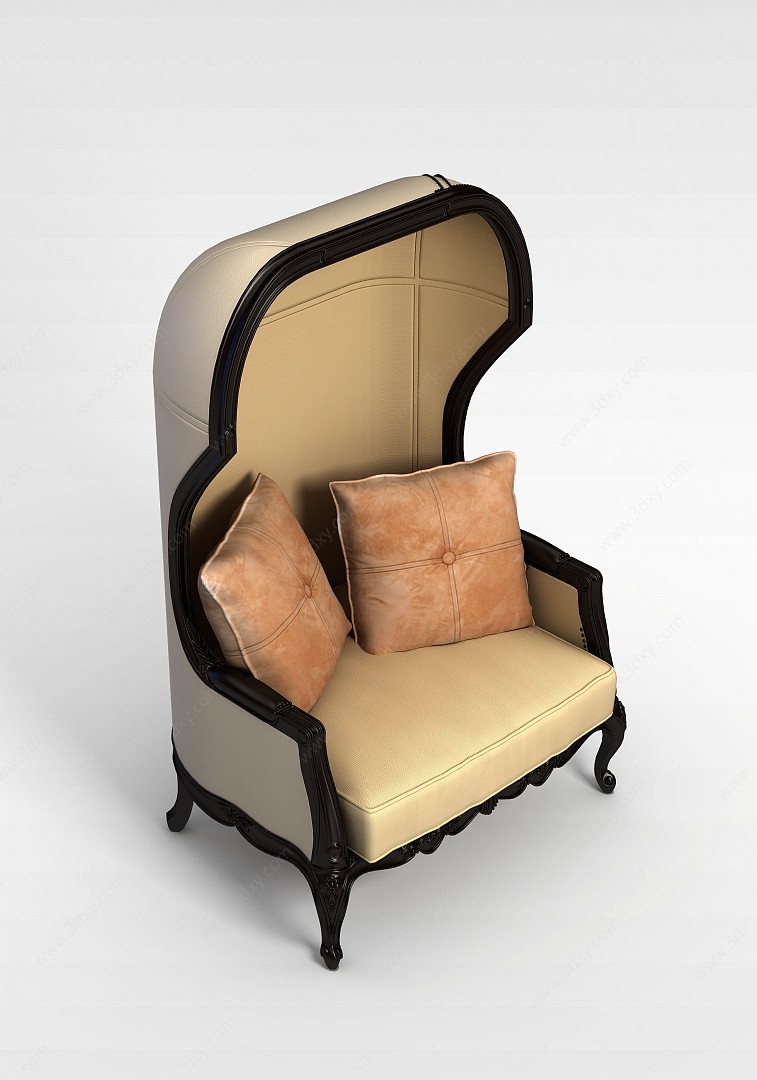豪华椅3D模型