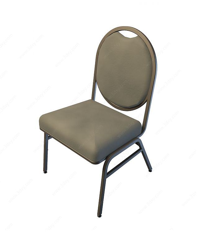 软座椅子3D模型