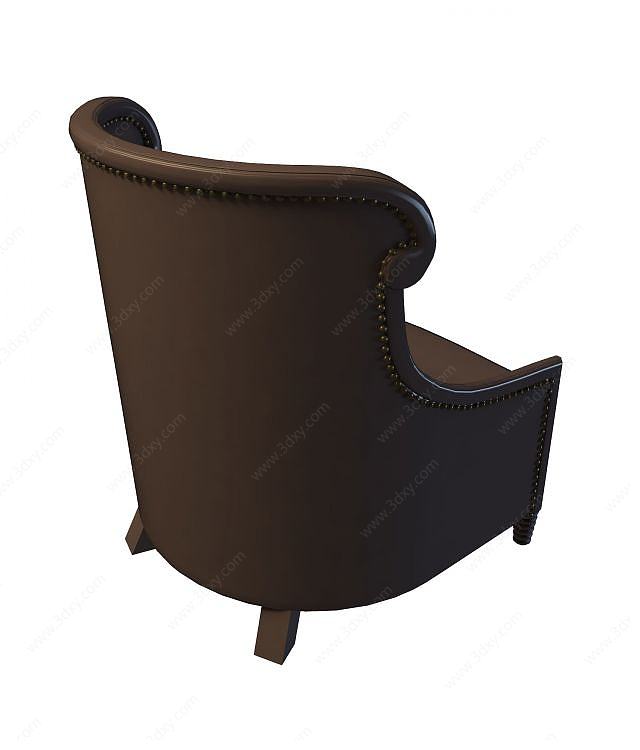大气商务椅3D模型