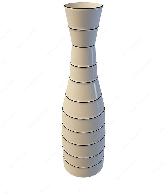 花瓶艺术3D模型
