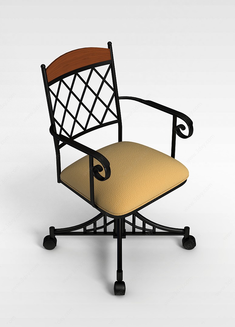 扶手椅3D模型