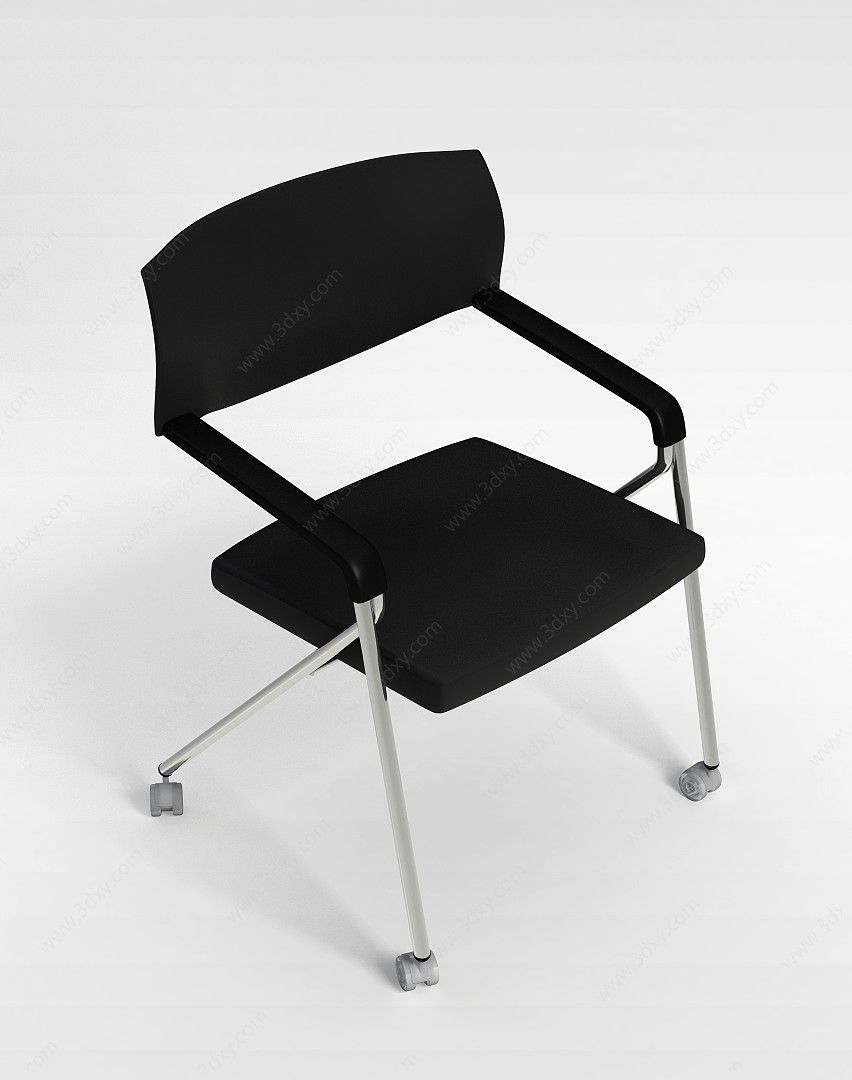 办公移动椅3D模型