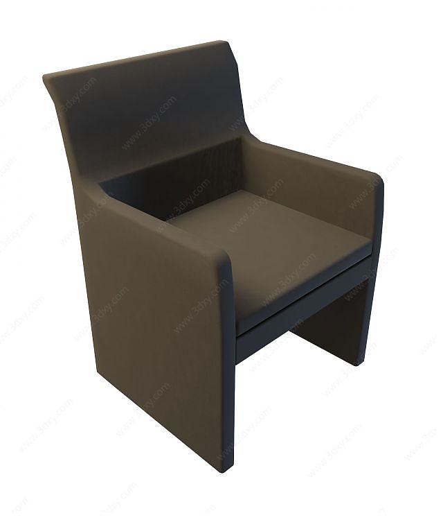 休闲沙发椅3D模型