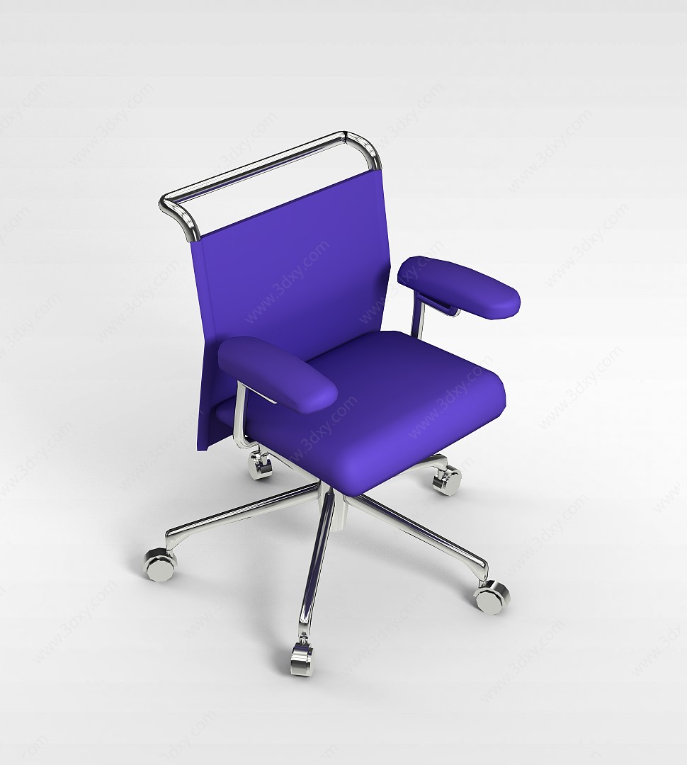舒适电脑椅3D模型