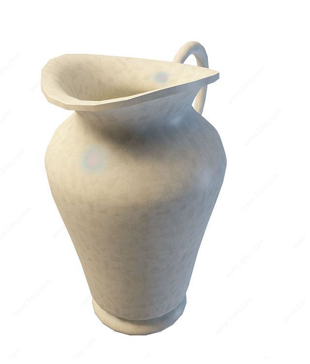 土陶罐3D模型