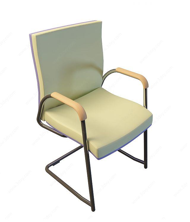 舒适办公椅3D模型