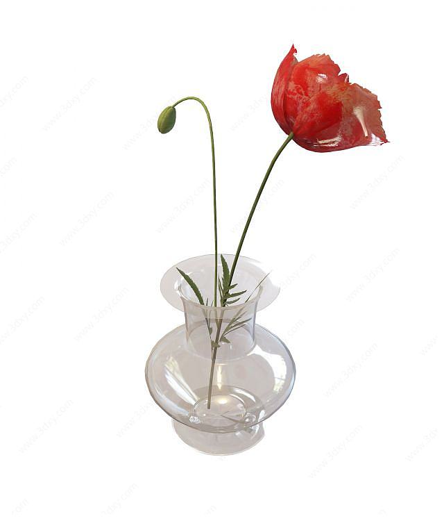 花瓶3D模型